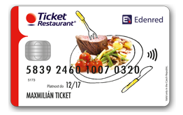 Ticket Restaurant Card